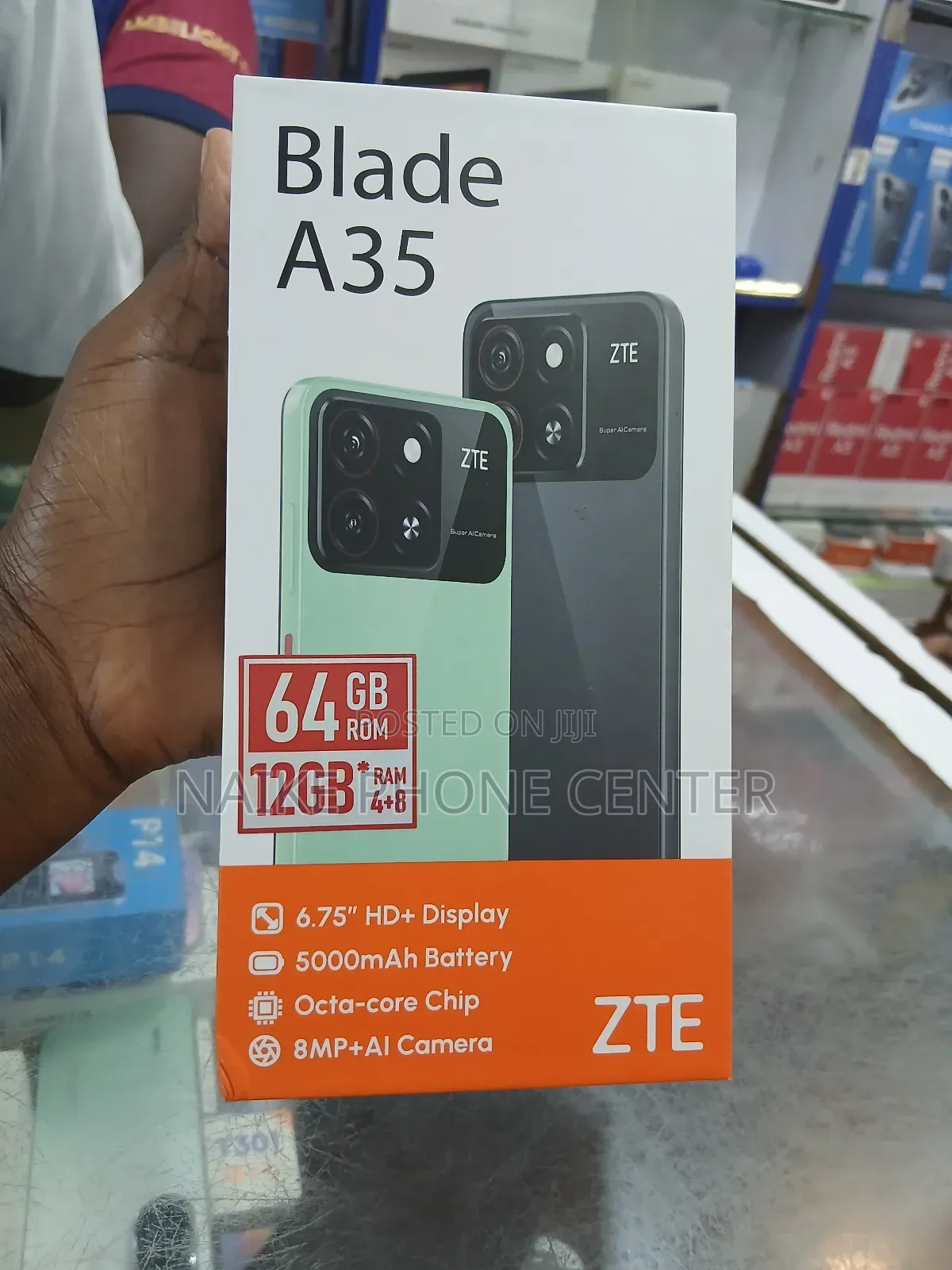 New ZTE Blade A35 64 GB Black
