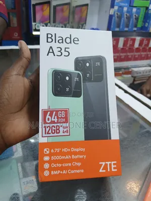 New ZTE Blade A35 64 GB Black