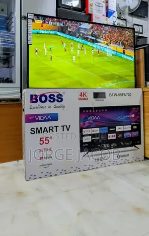 Boss 55" Smart Tv Ultra Hd and Vidaa Operating System
