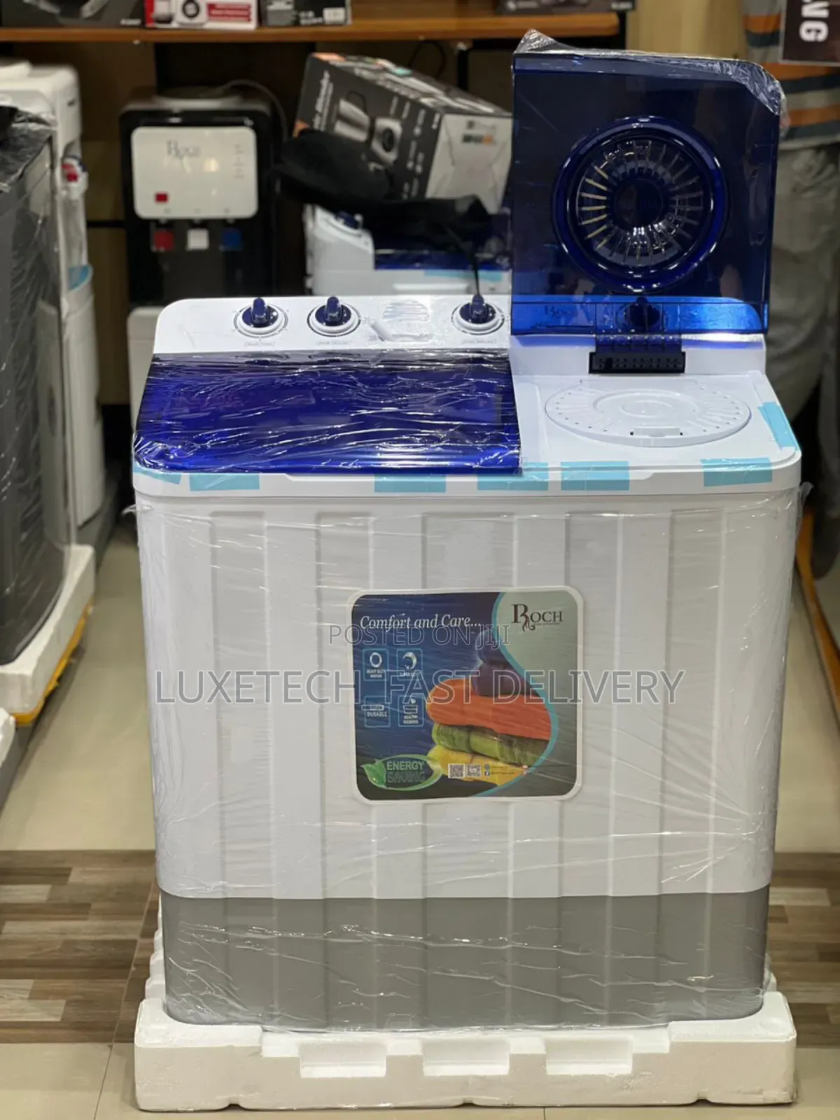 Roch 9kg Twin Tub Semi-Automatic Washing Machine