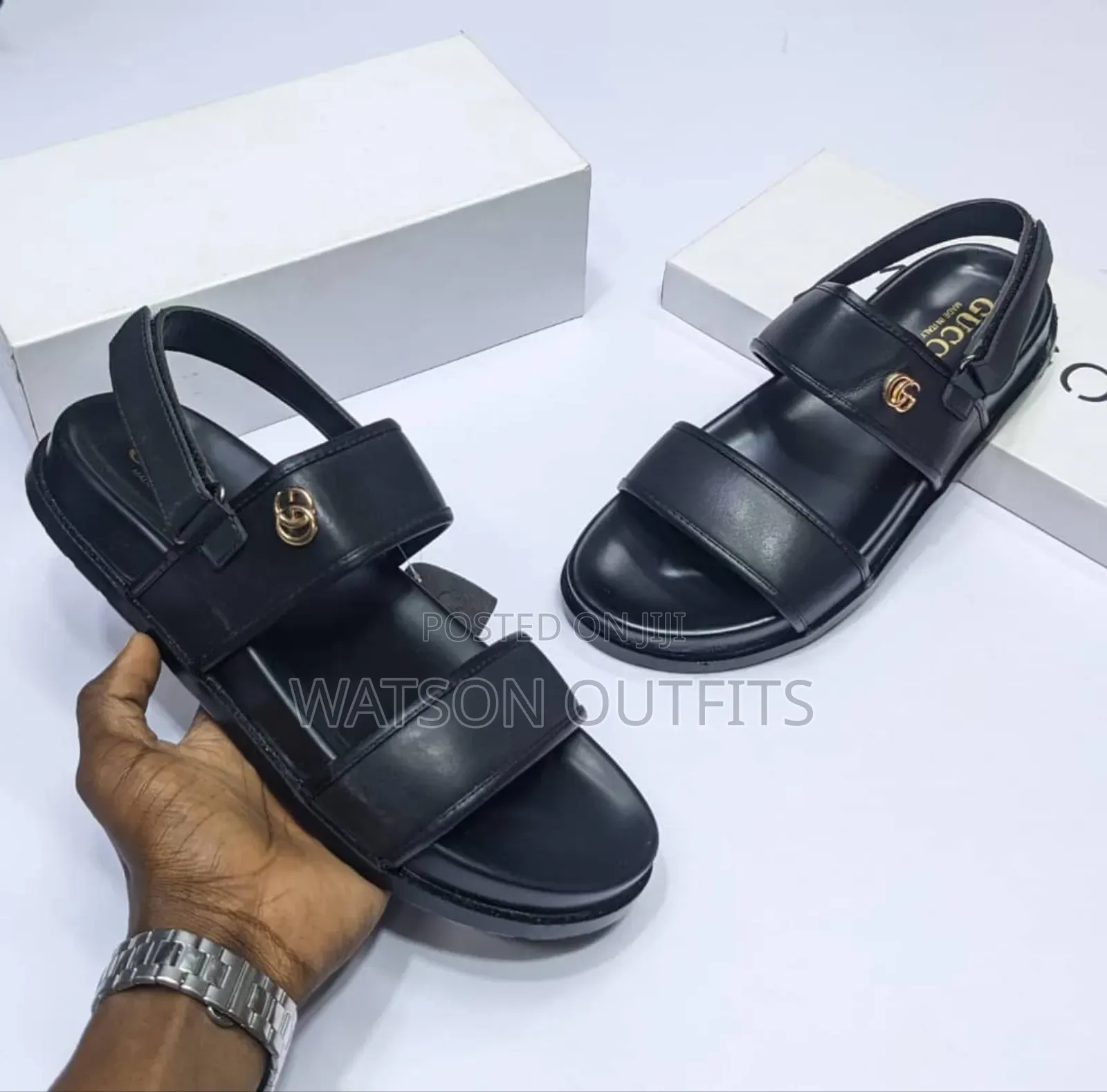 Men's Gucci Timberland Versace and Hermes New Sandals
