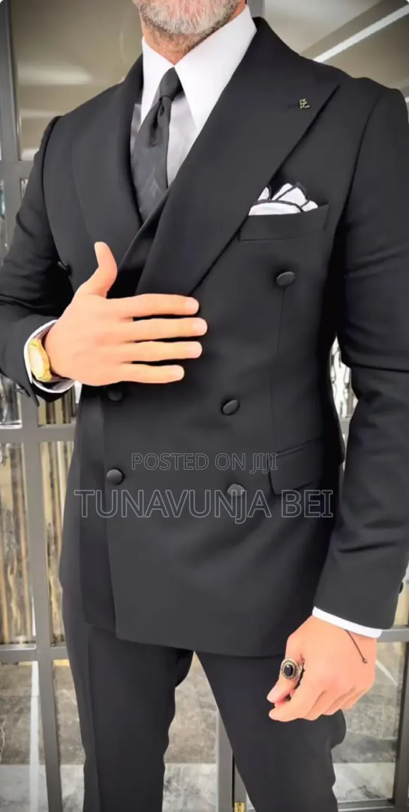 Black Millano Suit