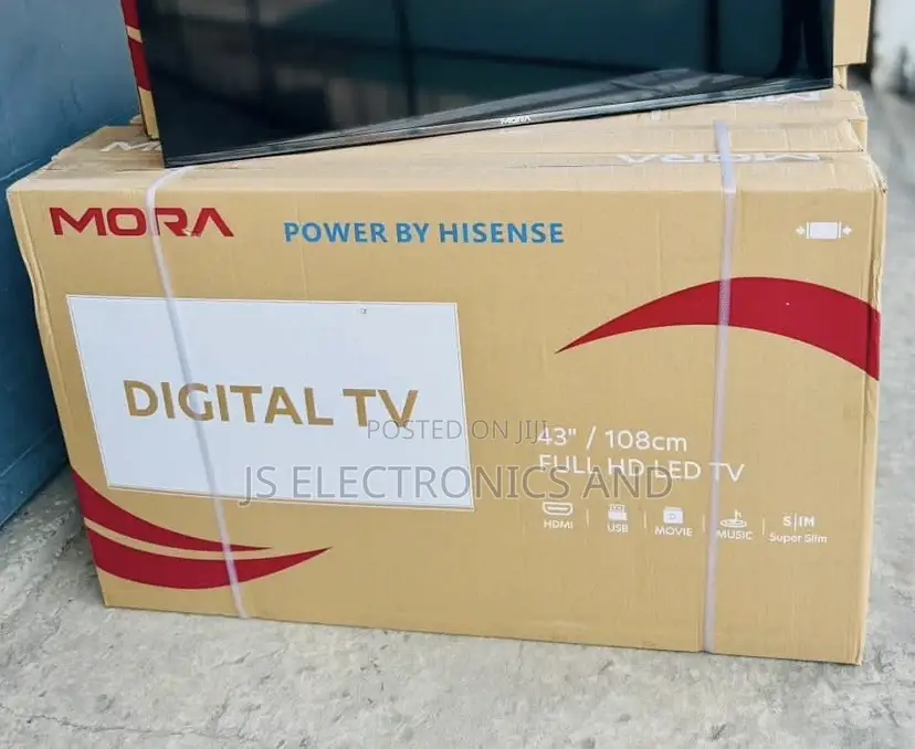 Mora by Hisense Inch 43 Led Ina Quality Mzuri Sana Full Hd