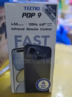 New Tecno Pop 9 64 GB