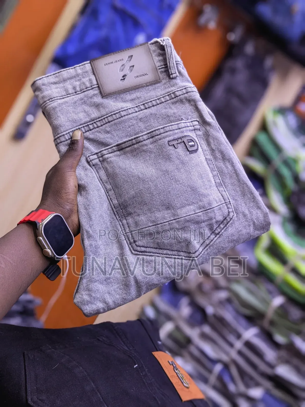 Plain Quality Material Jeans
