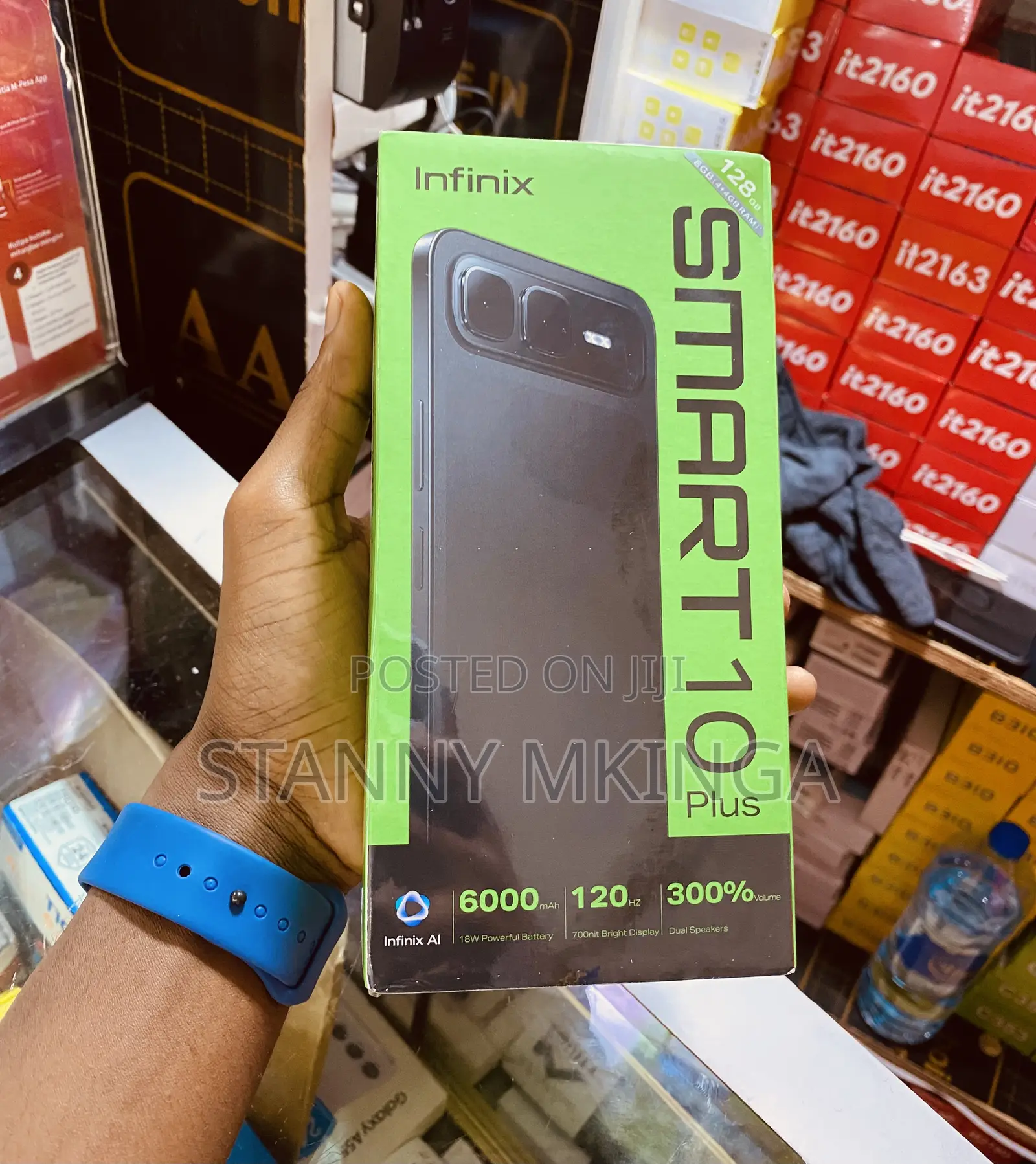 New Infinix Smart 10 128 GB Black