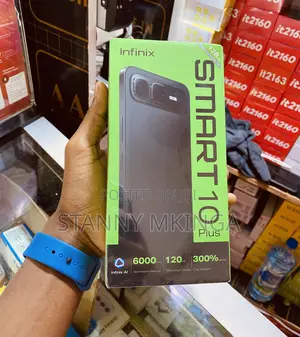 New Infinix Smart 10 128 GB Black