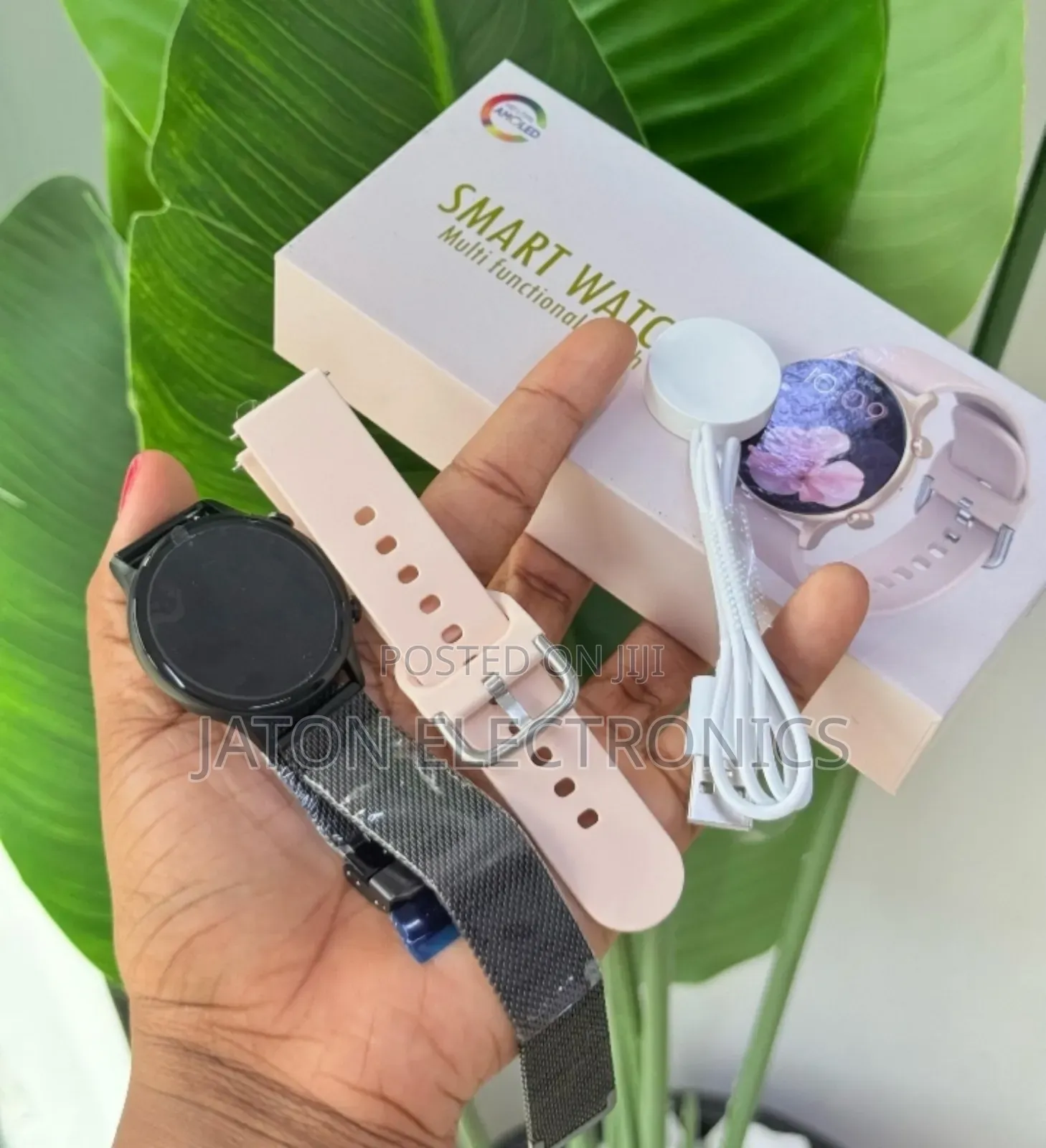 New Ladies Smart Watch 
Inakuja Na Mikanda Mi Wili