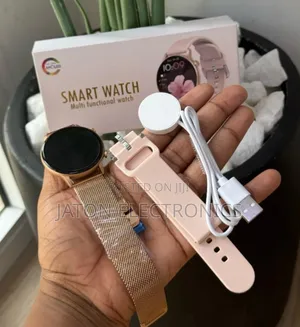 New Ladies Smart Watch 
Inakuja Na Mikanda Mi Wili