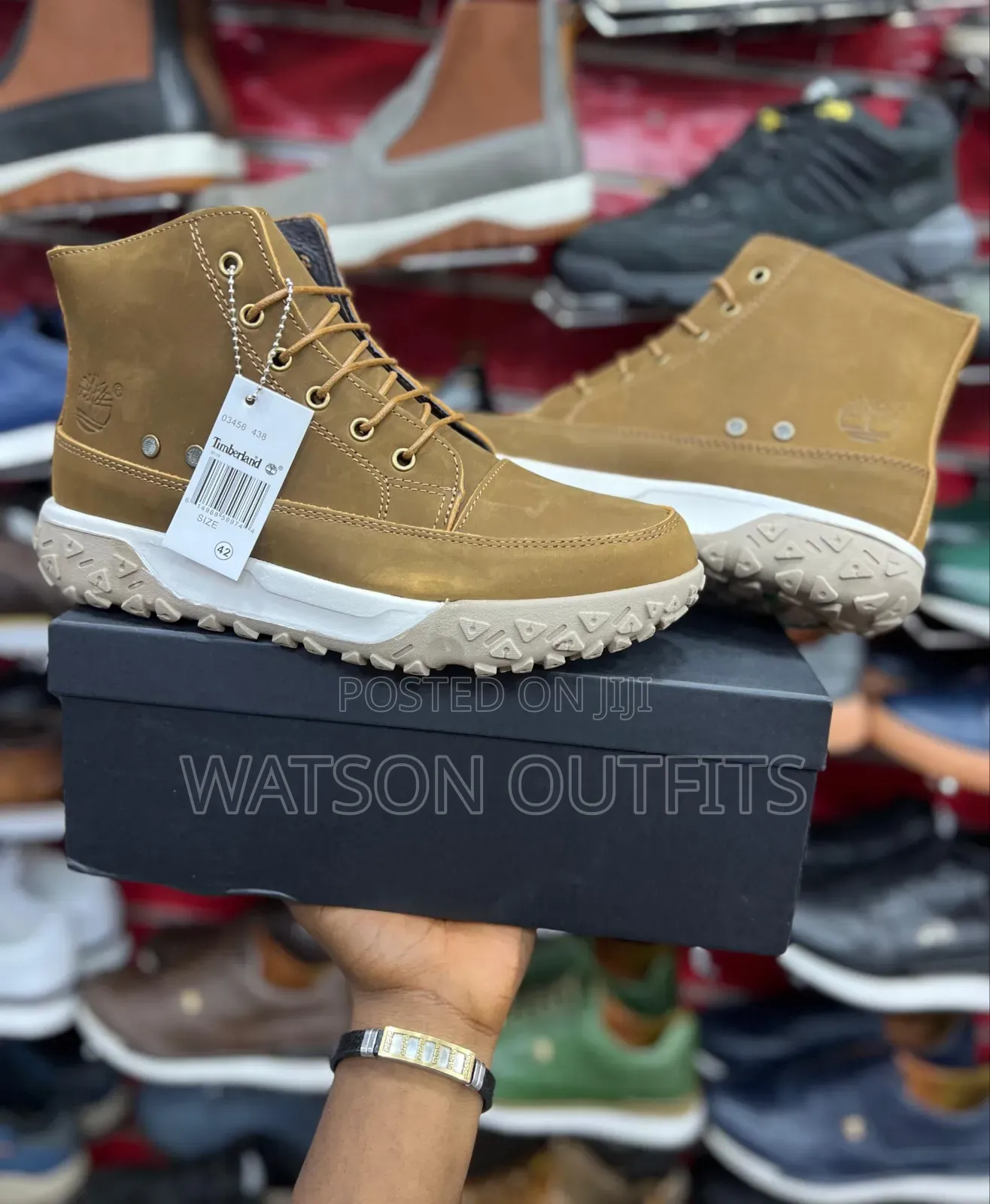 Men's Classic High Timberlands Shoes or Boots