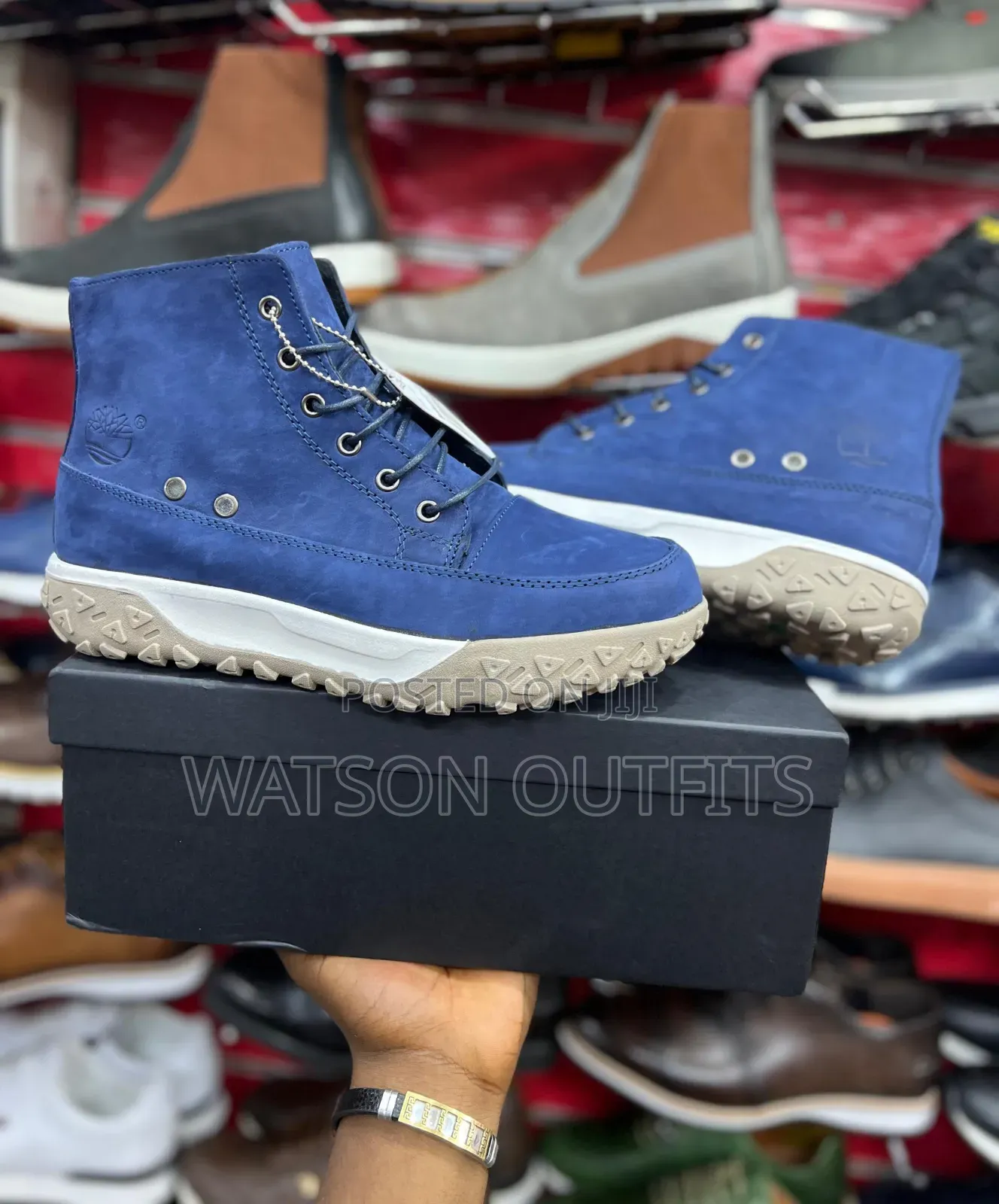 Men's Classic High Timberlands Shoes or Boots