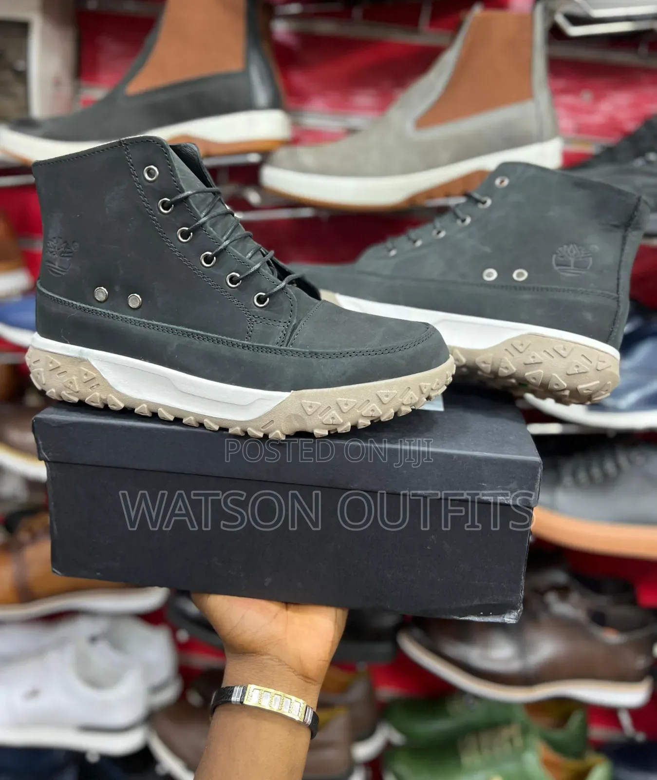 Men's Classic High Timberlands Shoes or Boots