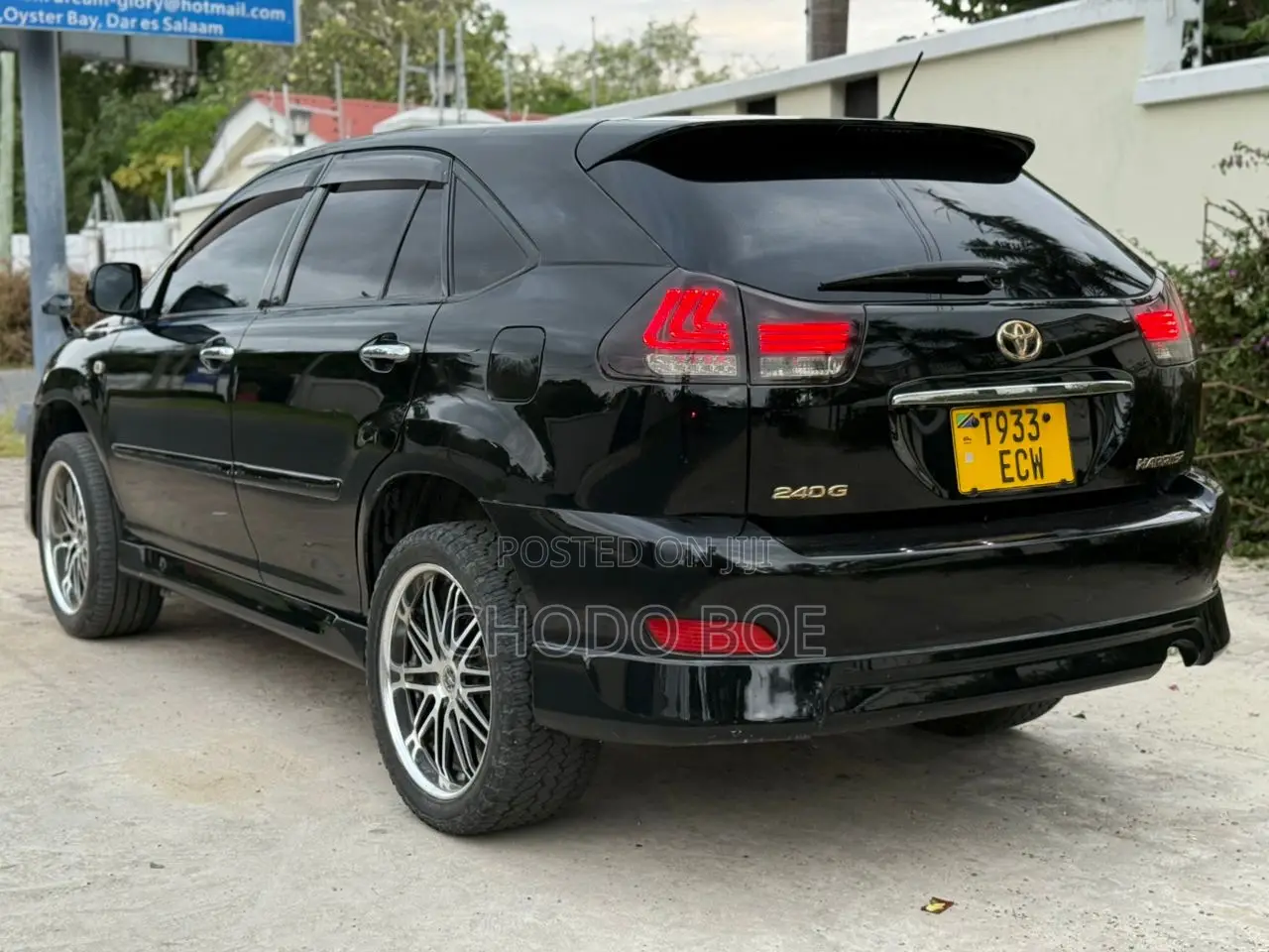 Toyota Harrier 2008 Black