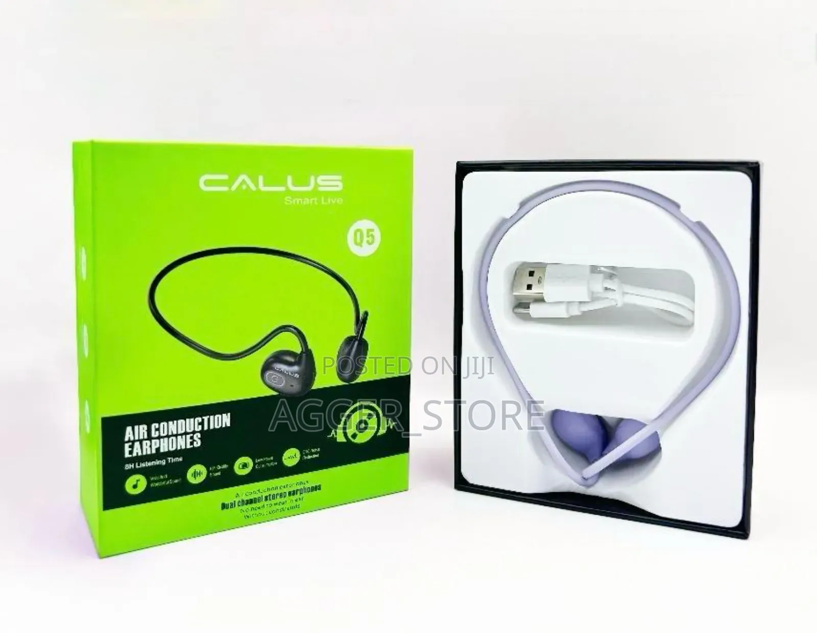 Calus Q5 Air Conditioner Neckband Earphones