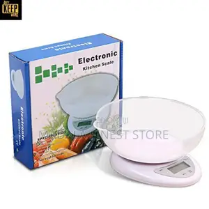 Kitchen Weight Scale Up to 5kg With Bowl
