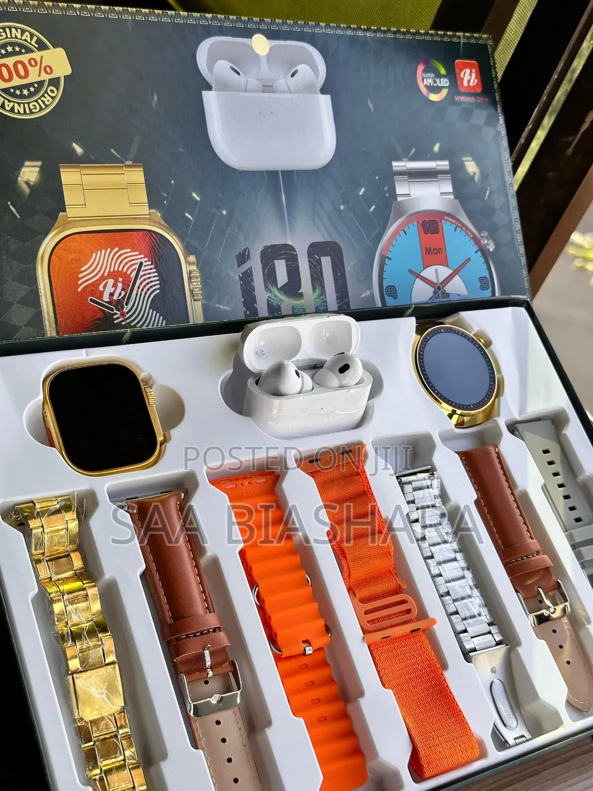 Smartwatch Classic I80 Saa 2 Mikanda 7 Na Earpods
