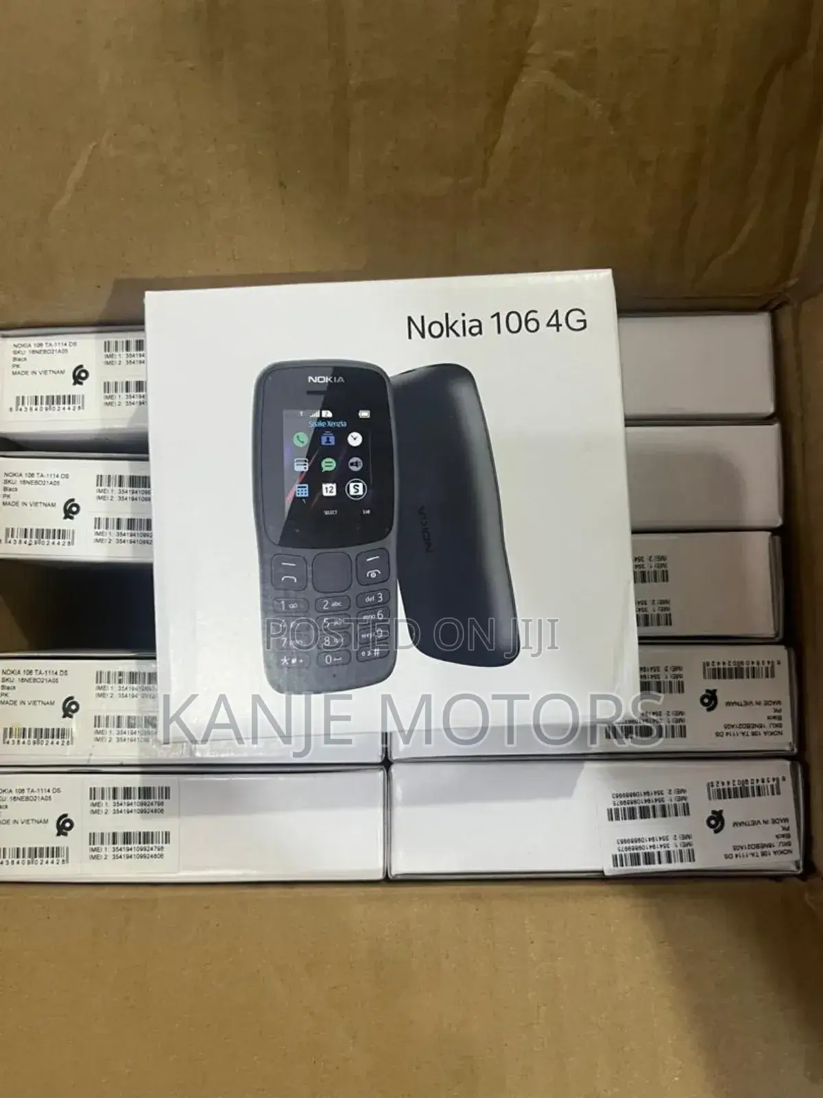 New Nokia 106 Black