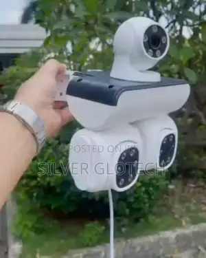 Three Lens PTZ 4g Camera Inatumia Laini Ya Simu Pia