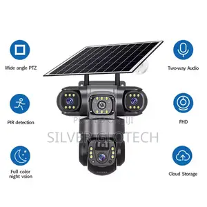 Three Lens 4g PTZ Camera Iko Full Na Solar Yake