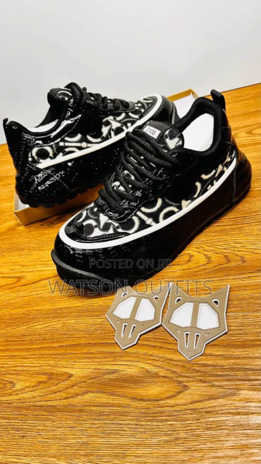 Naked Wolfie Grade One Leather Sneakers
