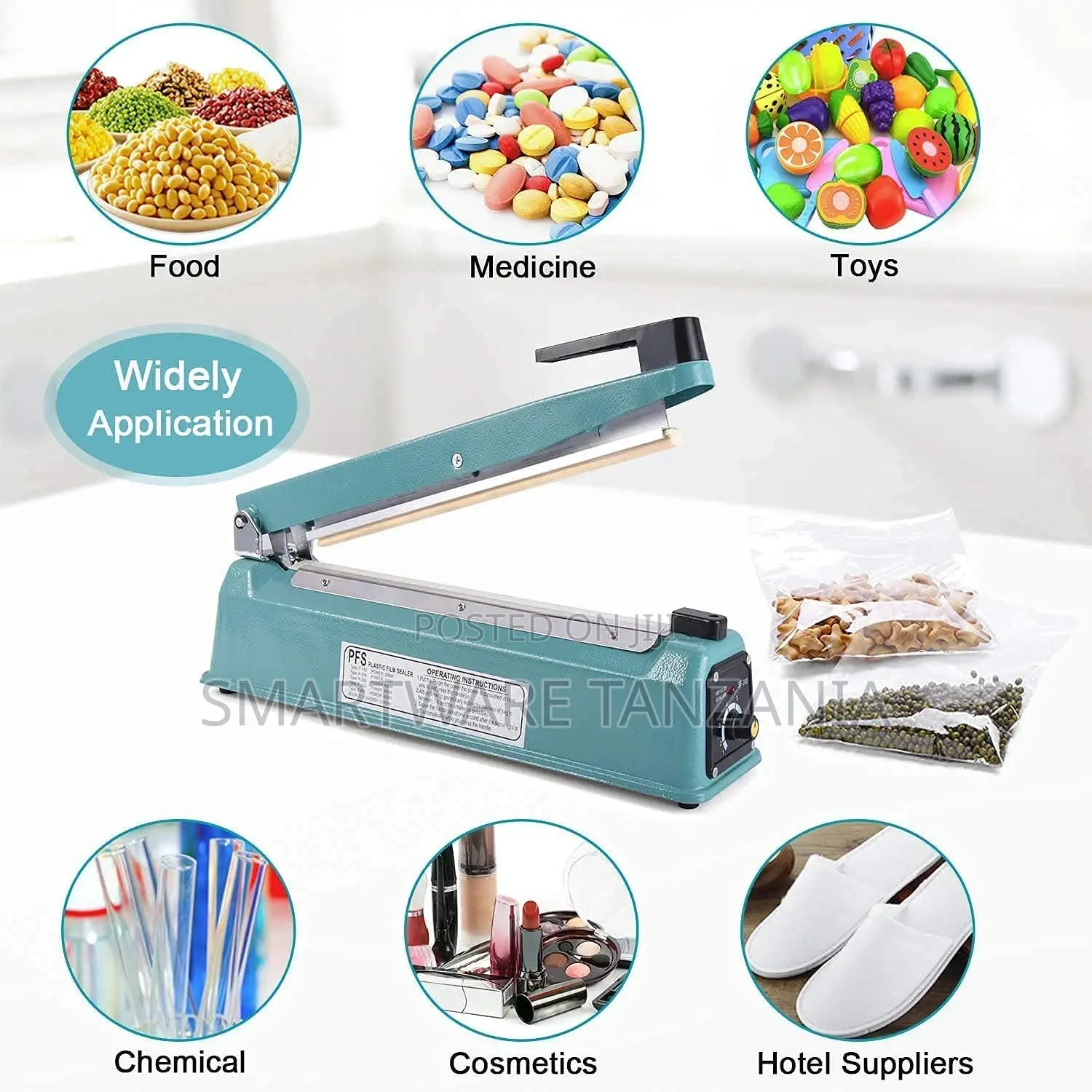 Impulse Bag Sealer, Poly Bag Electric Heat Sealing Machine