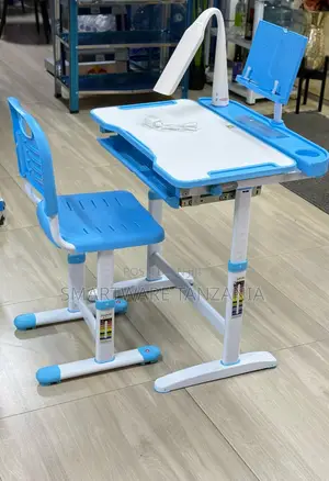 Height Adjustable Study Table With Chair Set for Students