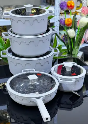Sufuria Nonstick Zipo Pc 5 Na Pan 1