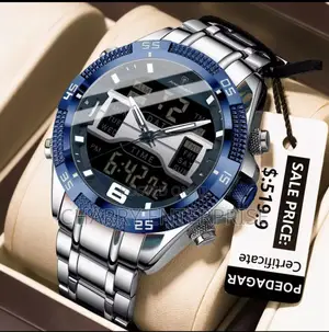 Original Poedagar Watch
Ina Tareh Mwezi Na Siku
Waterproof