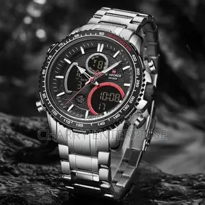 Original Naviforce Watch Dual Time Water Proof Day and Date