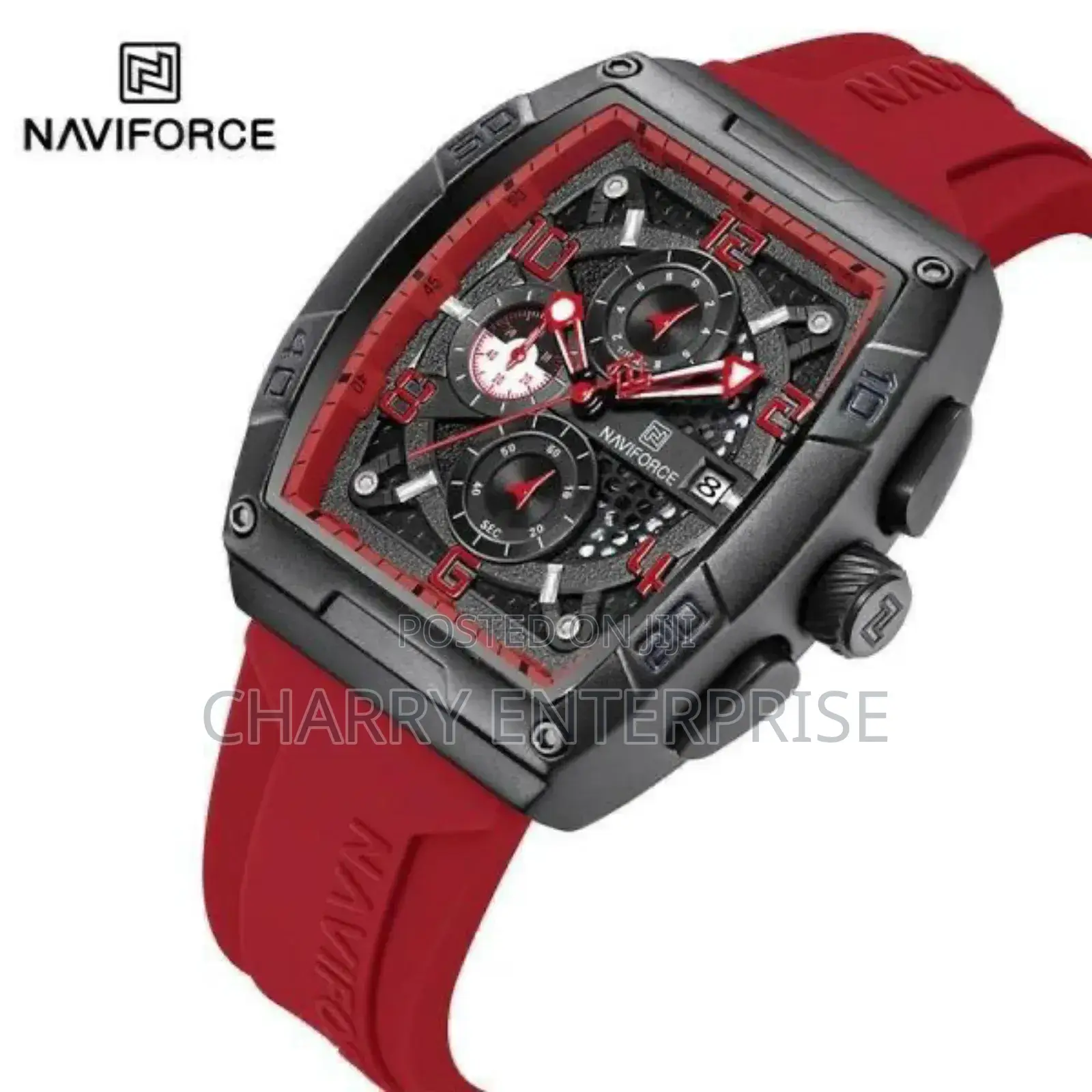 Original Naviforce Watch Dual Time Water Proof Day and Date