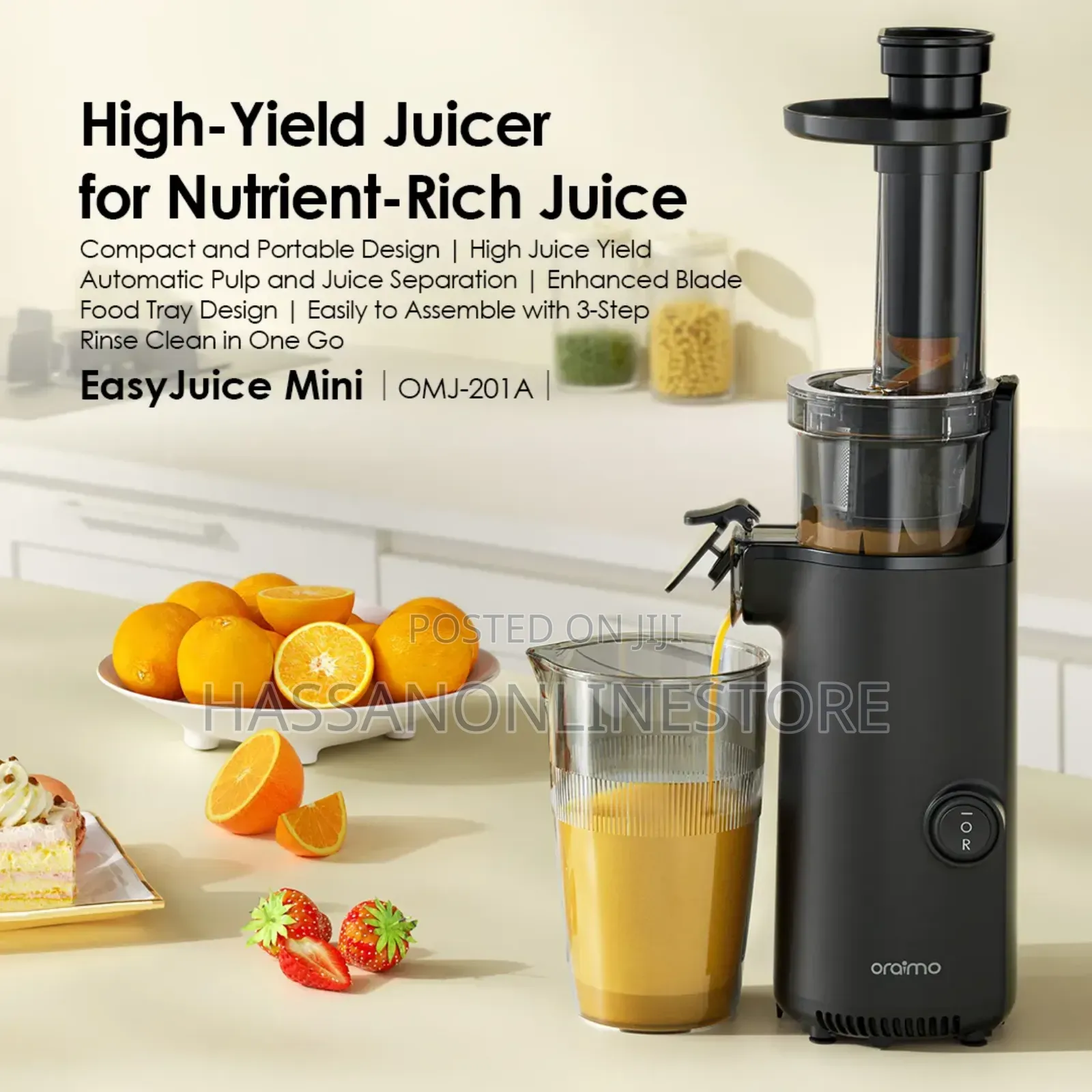 Oraimo Easyjuice Mini Portable Slow Juicer