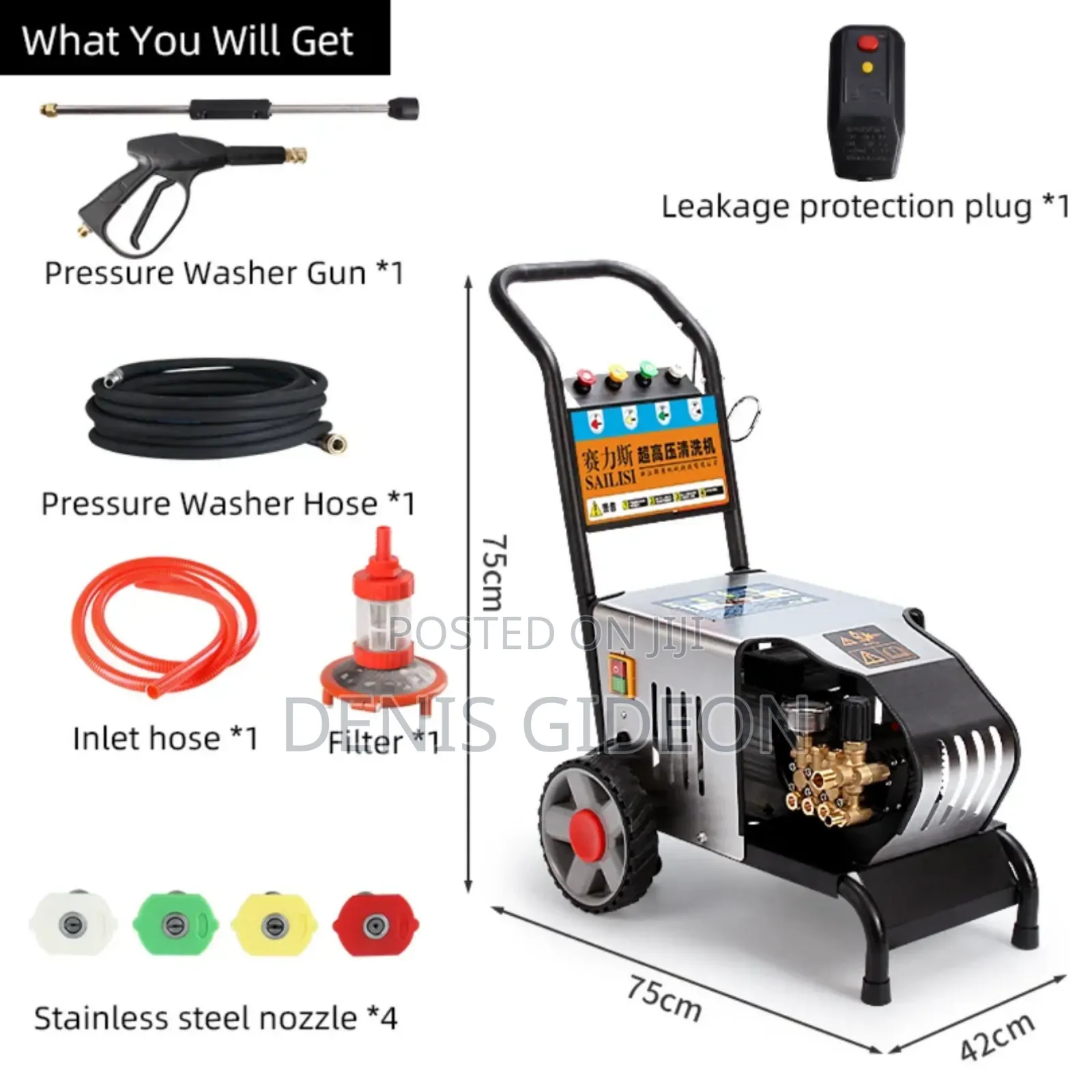 100bar High Pressure Washer