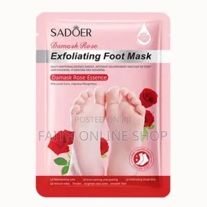 Sadoer Damask Rose Exfoliating Foot Mask