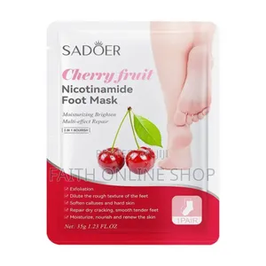 Sadoer Cherry Fruit Nicotinamide Foot Mask.