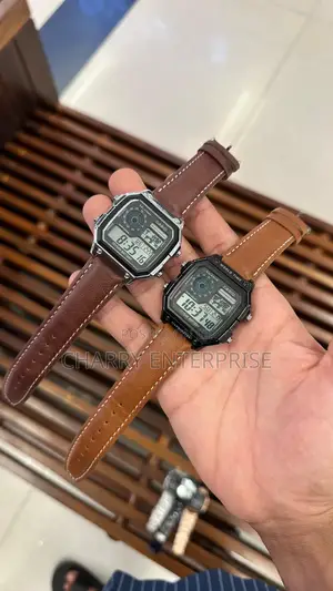 Casio Vintange Heavy Digital Watch Alarm Stop Watch Day Date