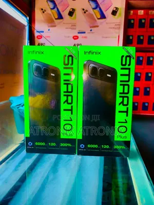 New Infinix Smart 10 128 GB Black
