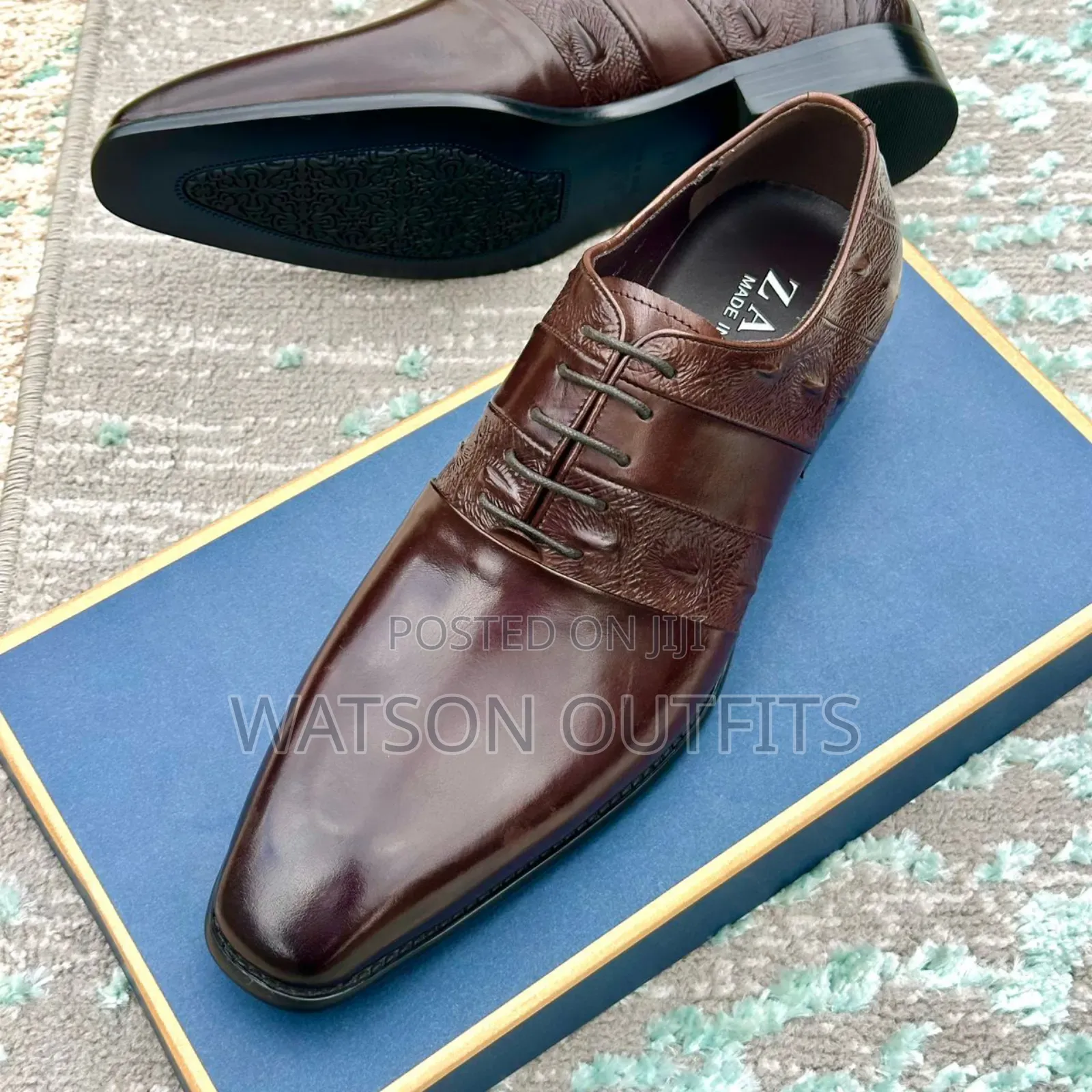Best Men's Zara Brand Shoes,Leather Materials Pure,Smart