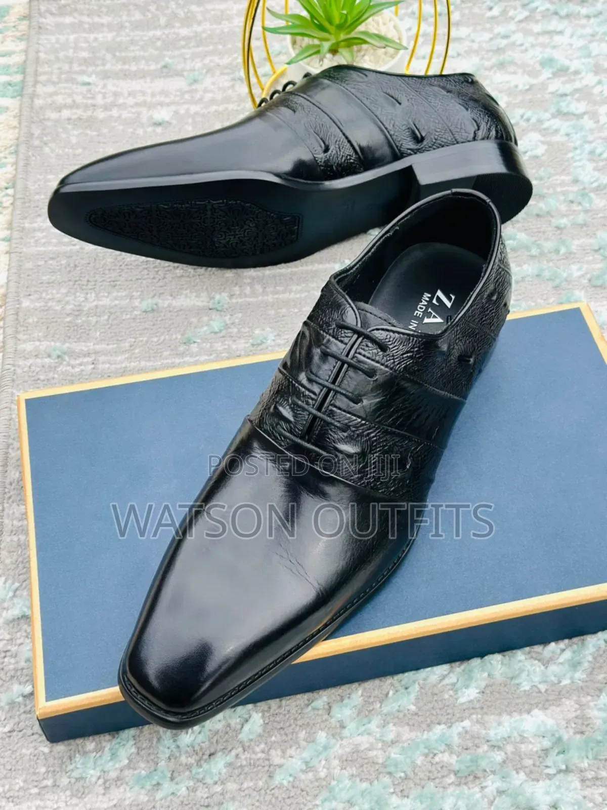 Best Men's Zara Brand Shoes,Leather Materials Pure,Smart