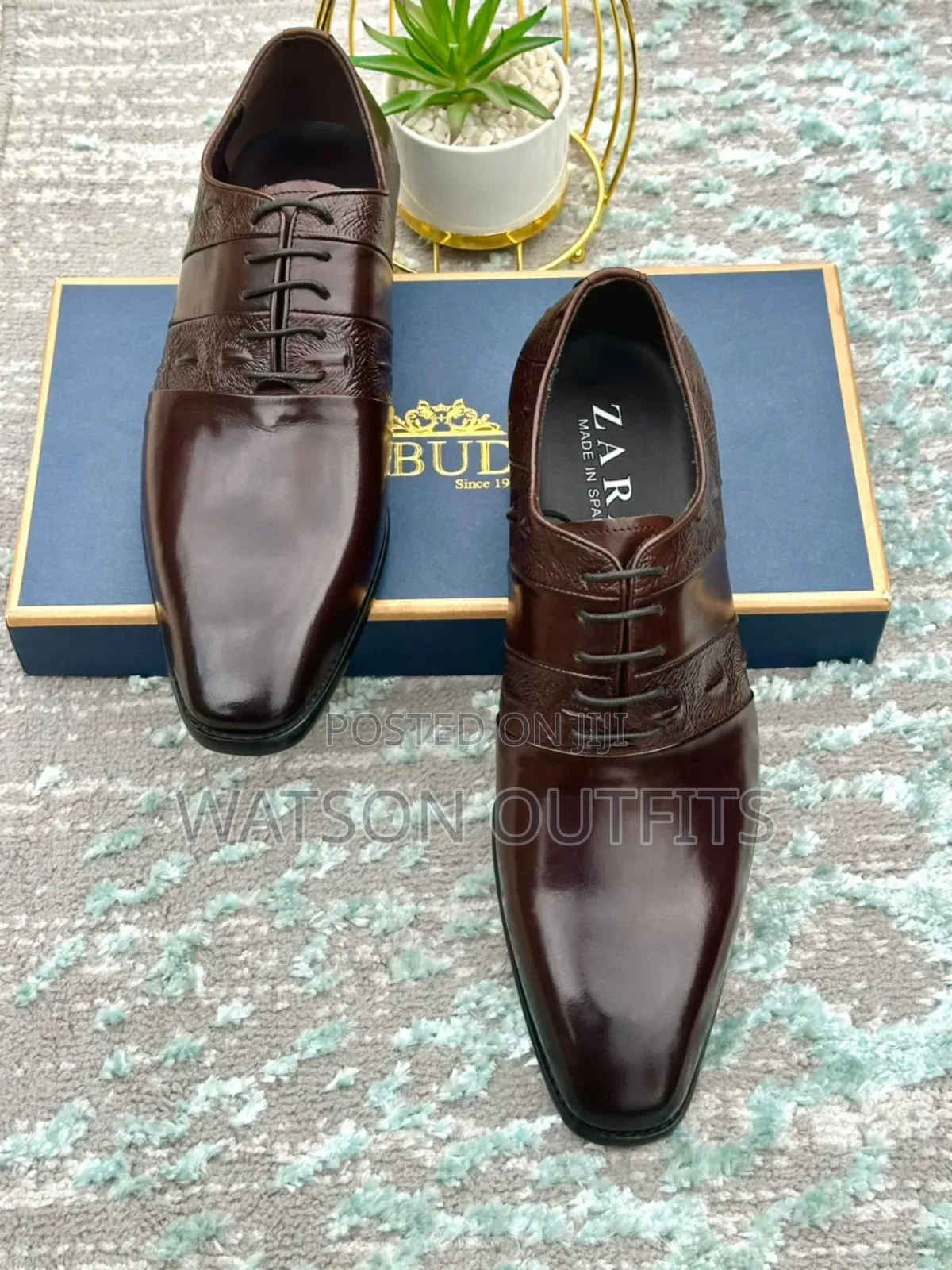 Best Men's Zara Brand Shoes,Leather Materials Pure,Smart