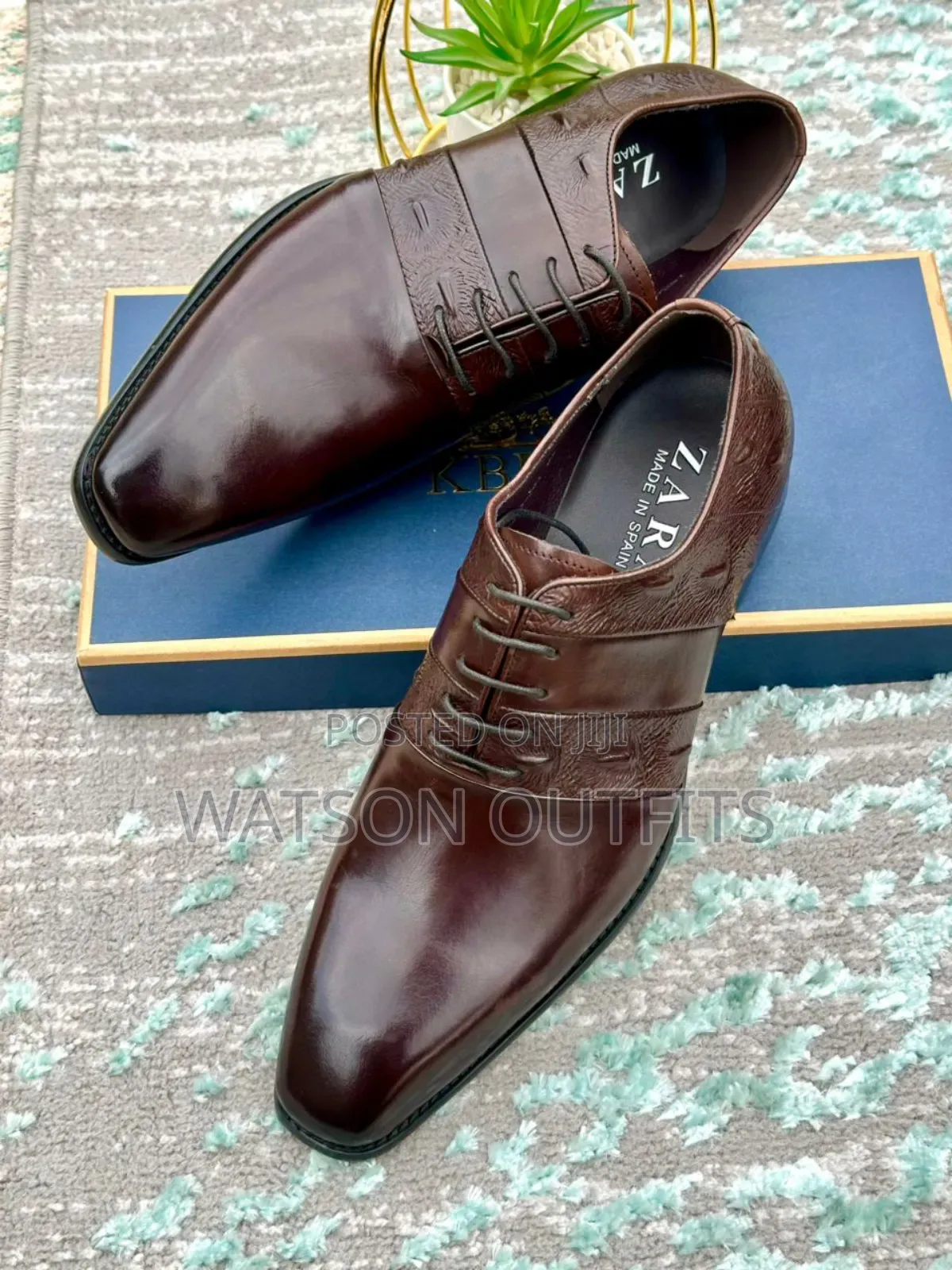 Best Men's Zara Brand Shoes,Leather Materials Pure,Smart