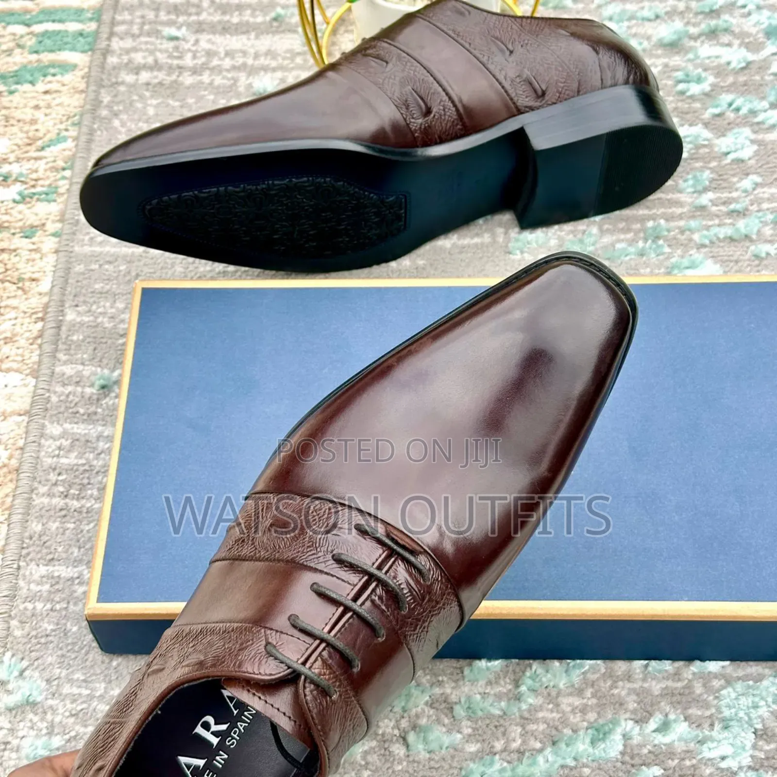 Best Men's Zara Brand Shoes,Leather Materials Pure,Smart