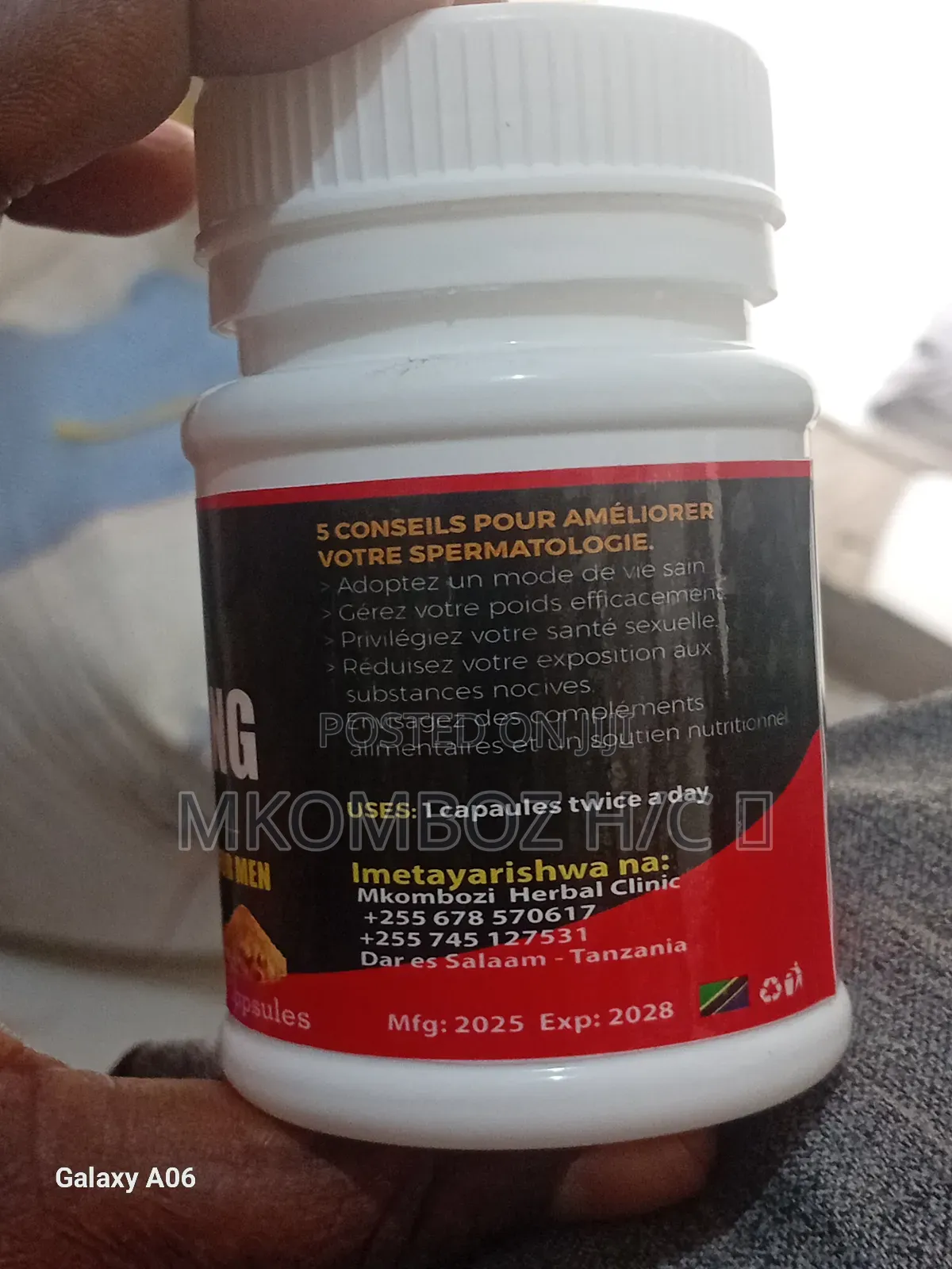 Strong Sperm ++, Ongeza Nguvu, Tungisha Ujauzito