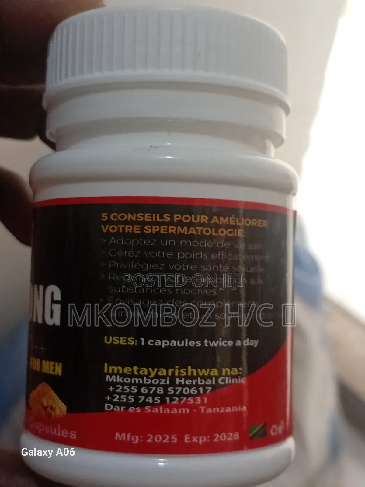 Strong Sperm ++, Ongeza Nguvu, Tungisha Ujauzito