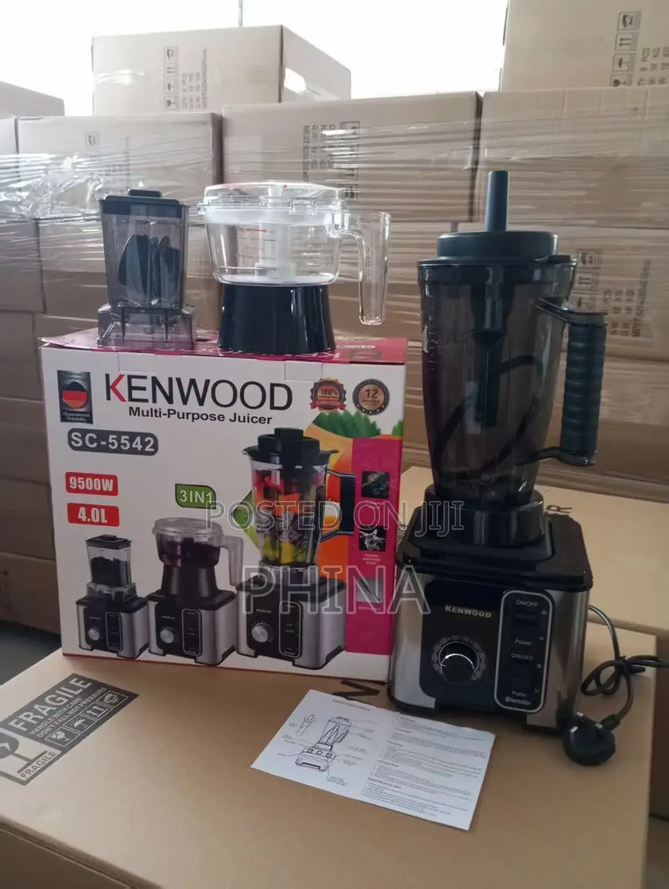 Blender Kenwood Jug Lita 4 Grander1 Na Chopa 1