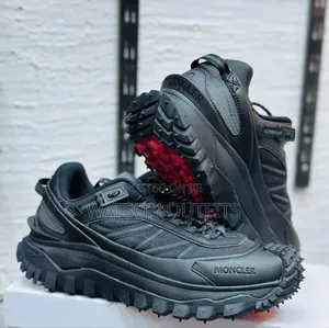New Men's Moncler Leather Shoes