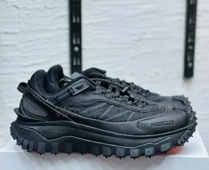 New Men's Moncler Leather Shoes