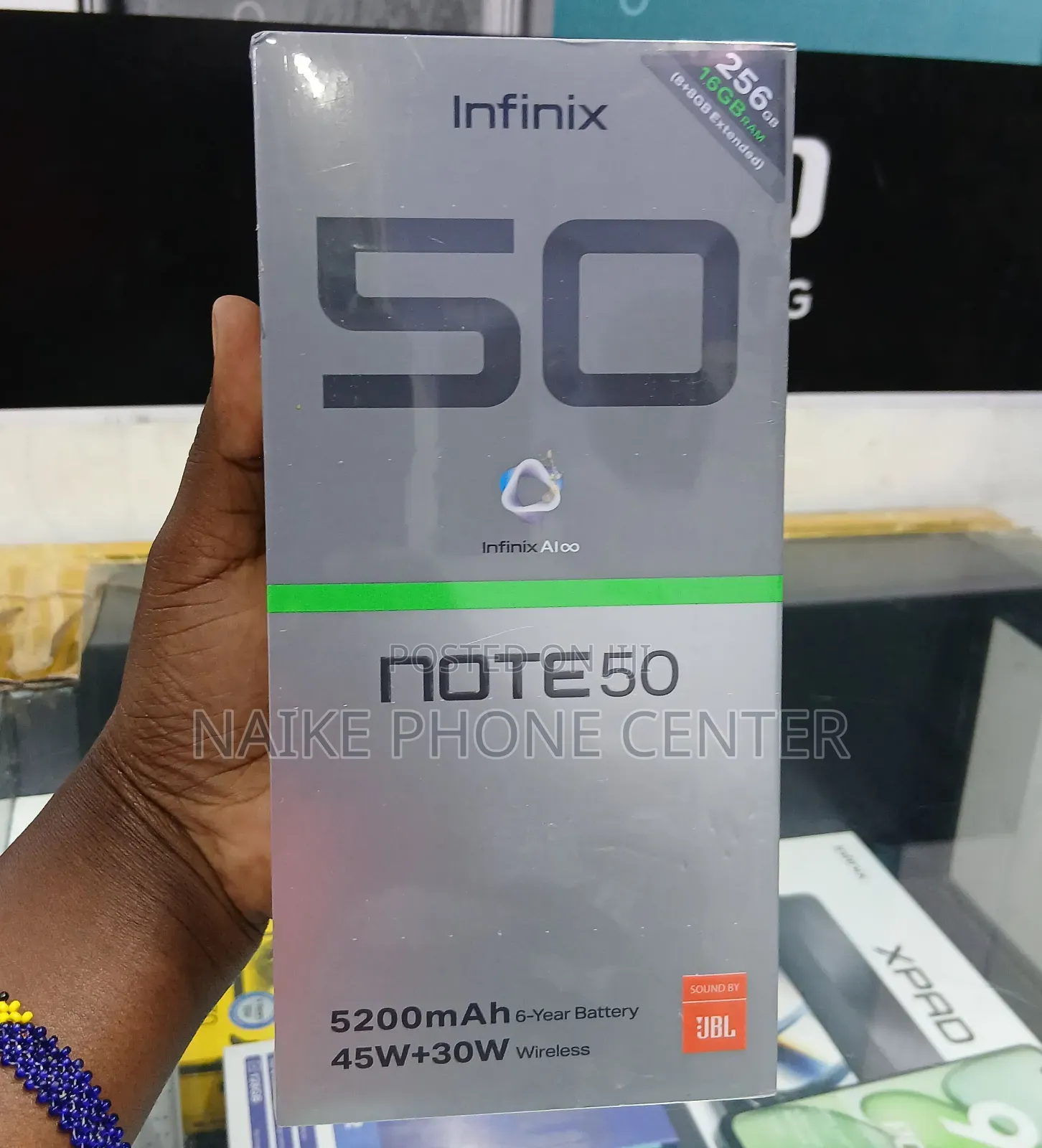 New Infinix Note 50 4G 256 GB Blue