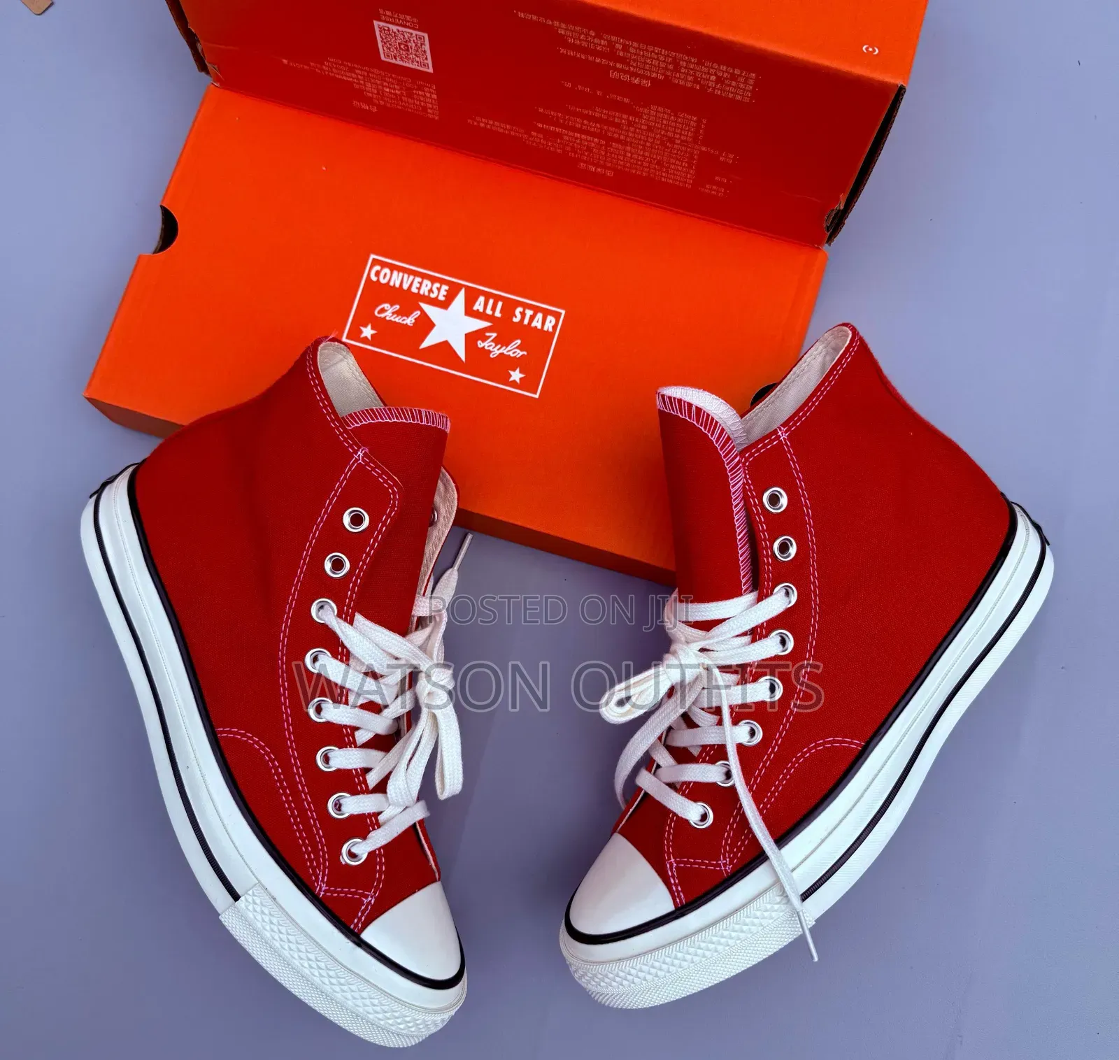 Men's All Star Shoes Pure Materials With High Cutting