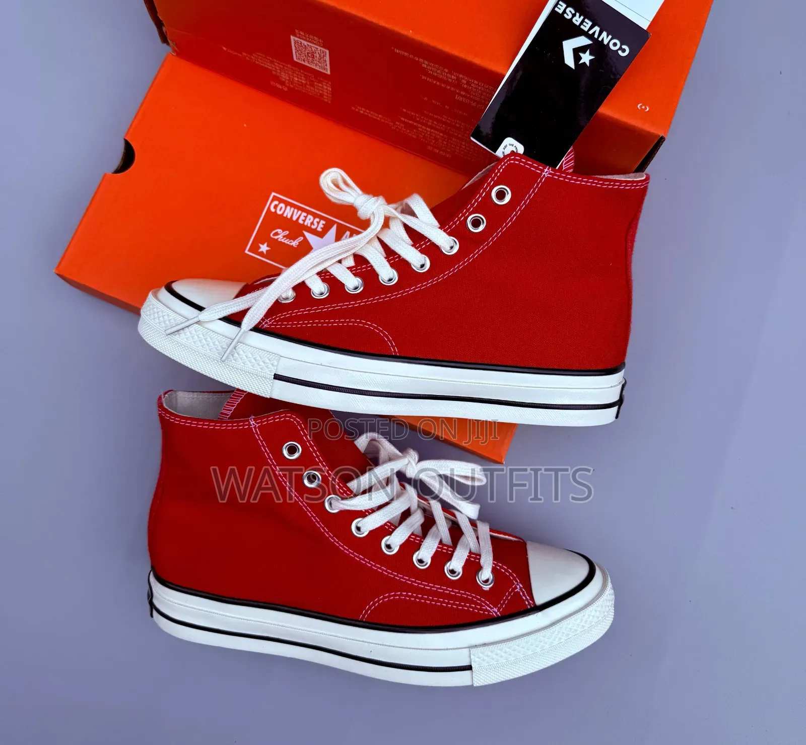 Men's All Star Shoes Pure Materials With High Cutting