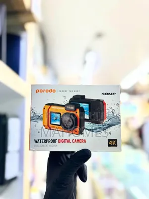 Water Proof Digital Camera Dual Screen 48mp